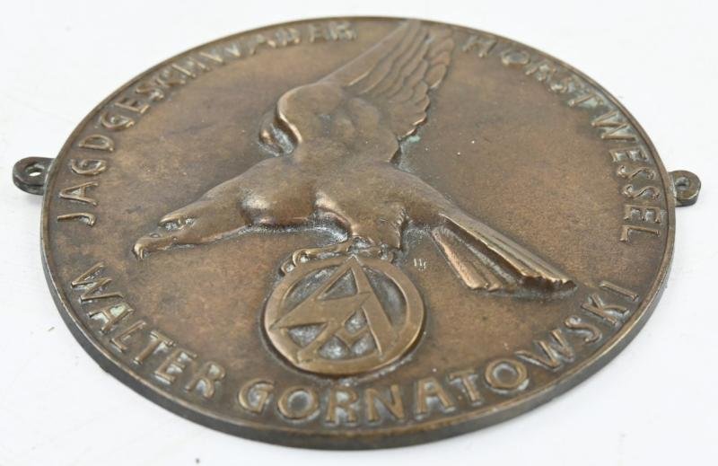 German SA Commemorative plaque for aircraft of the Horst Wessel squadron — image 3