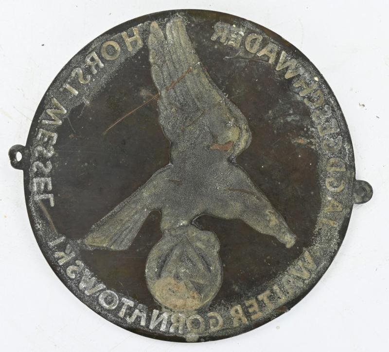 German SA Commemorative plaque for aircraft of the Horst Wessel squadron — image 4