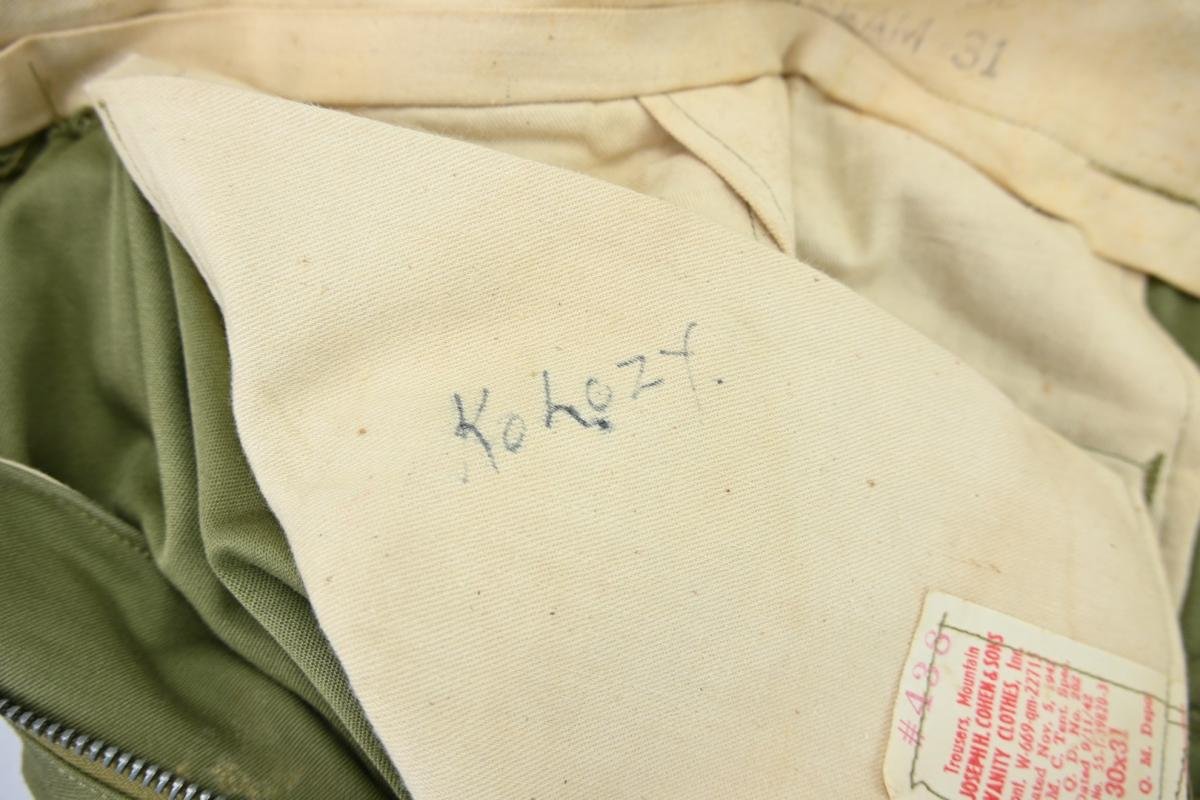 US WW2 10th Mountain Division Troops Trousers — image 15