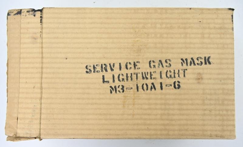US WW2 Leightweight Service Mask Bag with package — image 2