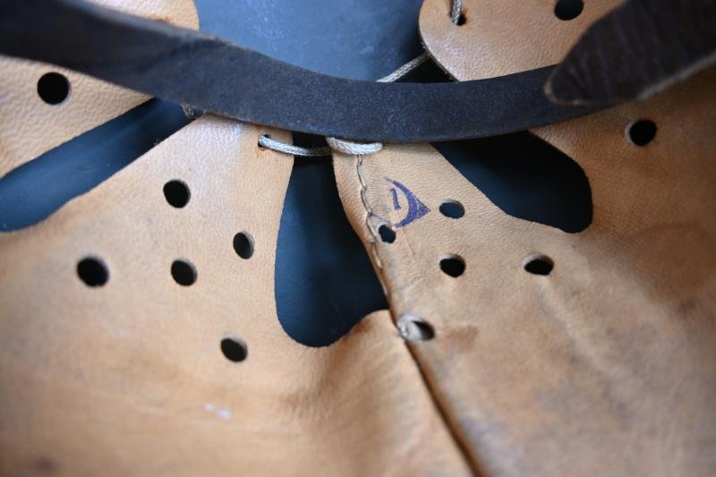 Austrian WH M17 Re-issued SD Helmet — image 12