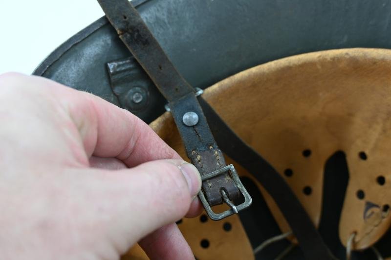 Austrian WH M17 Re-issued SD Helmet — image 13