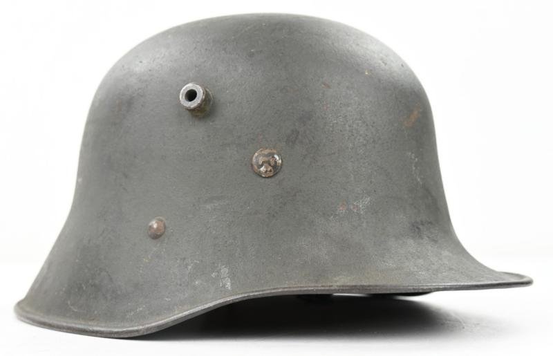 Austrian WH M17 Re-issued SD Helmet — image 5