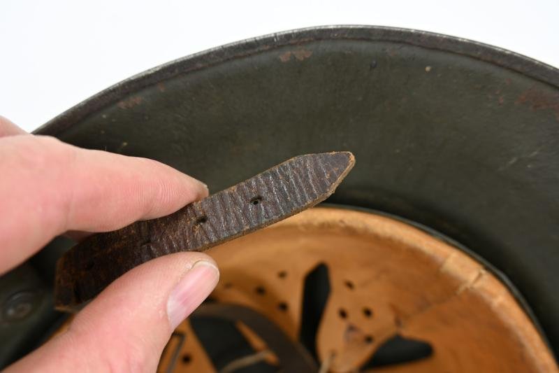 Austrian WH M17 Re-issued SD Helmet — image 9