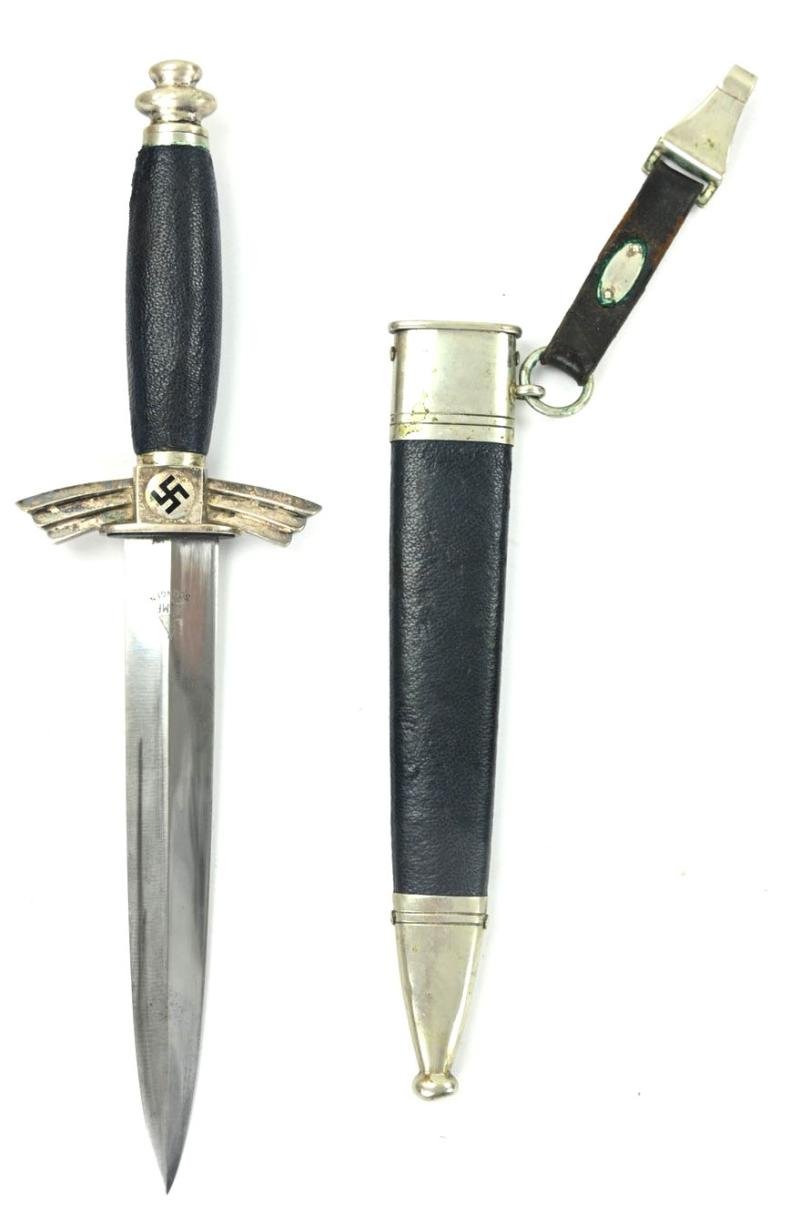German DLV Dagger with Hanger 'SMF' — image 7