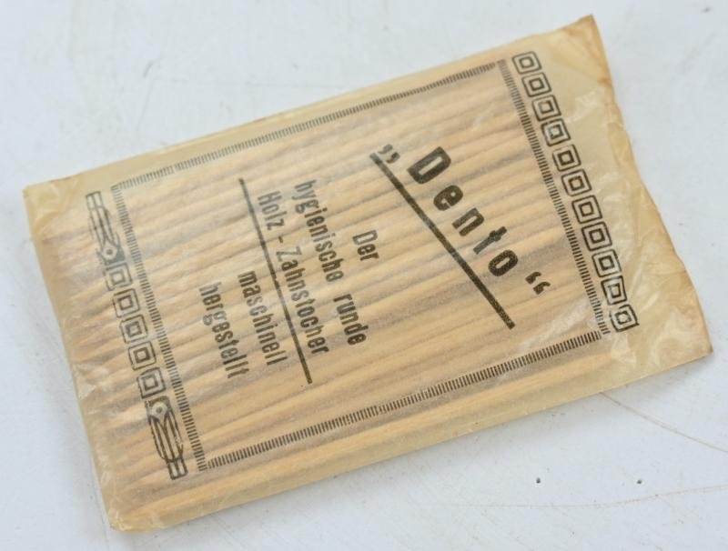 German Third Reich Era Package of Tooth Sticks — image 2