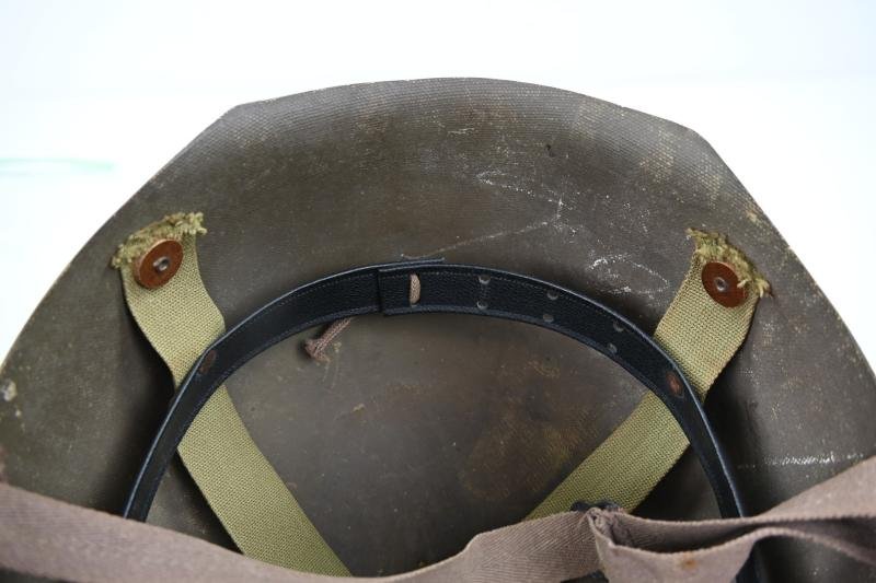 US WW2 Factory Reject Low Pressure Liner / Kids Toy Helmet — image 11