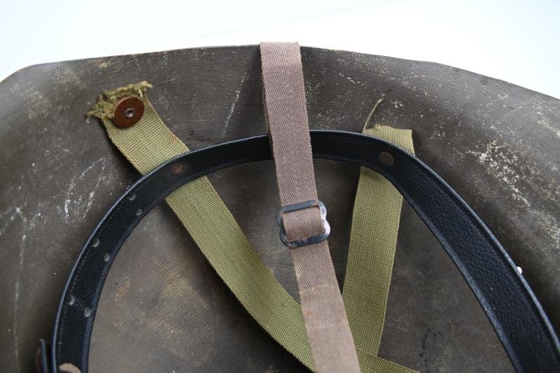 US WW2 Factory Reject Low Pressure Liner / Kids Toy Helmet — image 13