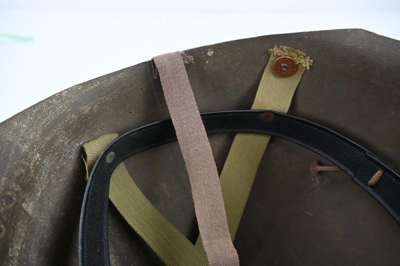 US WW2 Factory Reject Low Pressure Liner / Kids Toy Helmet — image 14