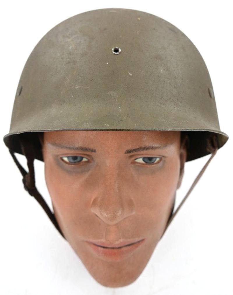US WW2 Factory Reject Low Pressure Liner / Kids Toy Helmet — image 2