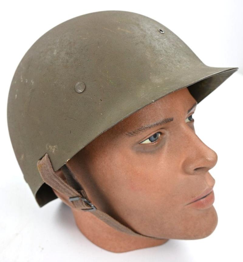 US WW2 Factory Reject Low Pressure Liner / Kids Toy Helmet — image 4