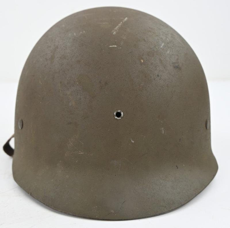 US WW2 Factory Reject Low Pressure Liner / Kids Toy Helmet — image 6