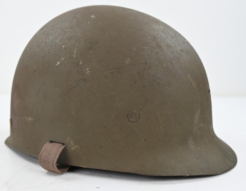 US WW2 Factory Reject Low Pressure Liner / Kids Toy Helmet — image 7