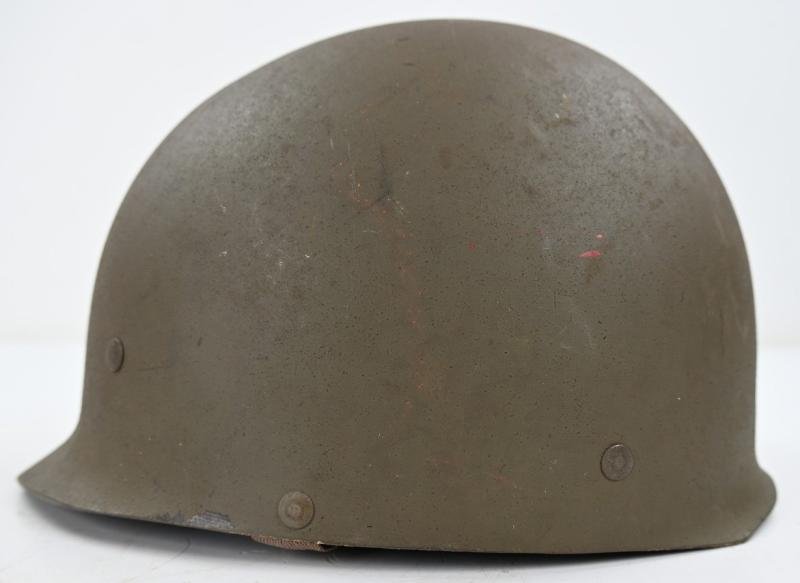 US WW2 Factory Reject Low Pressure Liner / Kids Toy Helmet — image 9