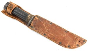 USN WW2 U.S. WWII Cattaraugus 225Q Fighting Knife