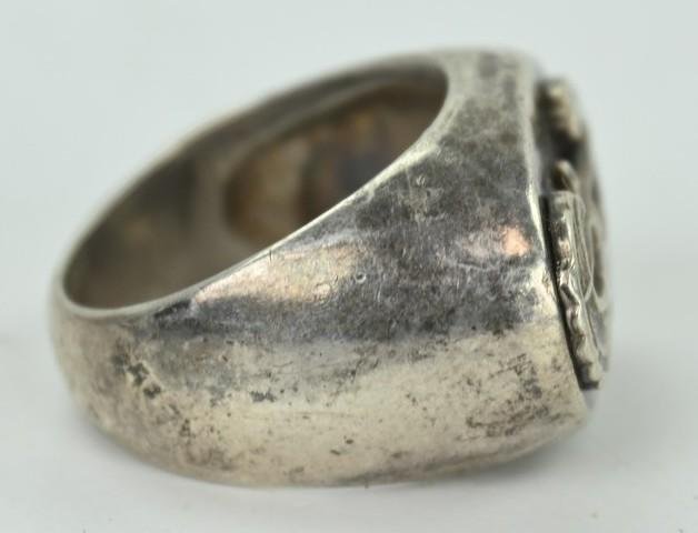 US WW2 Silver Glider Ring — image 6