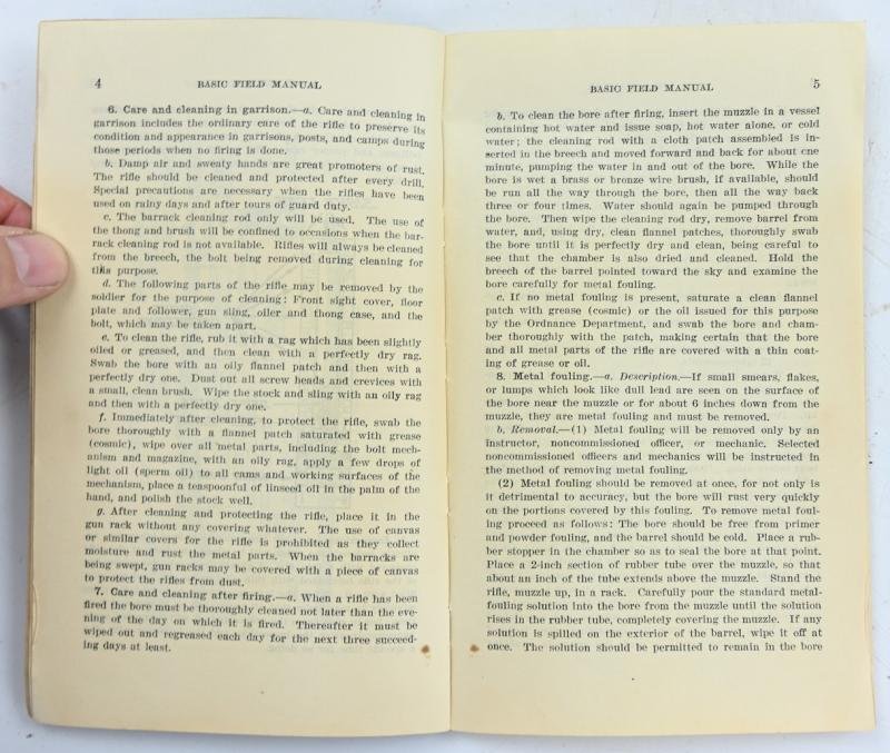 US WW2 Basic Field Manual Part 3; Basic Weapons — image 4