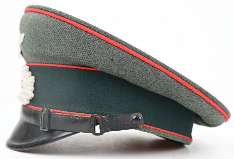 German WH NCO Artillery Visor Cap 'Clemens Wagner' — image 5