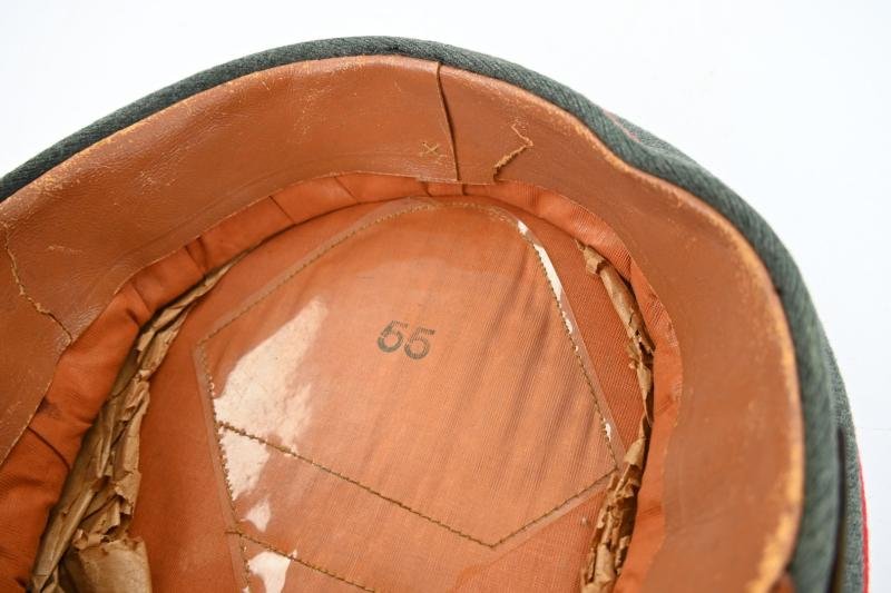 German WH NCO Artillery Visor Cap 'Clemens Wagner' — image 9