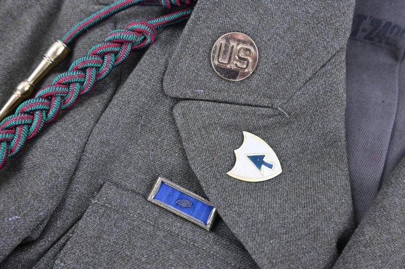 US WW2 26th Infantry Regiment / 1st Infantry Division 'Big Red One' Tunic Set — image 7