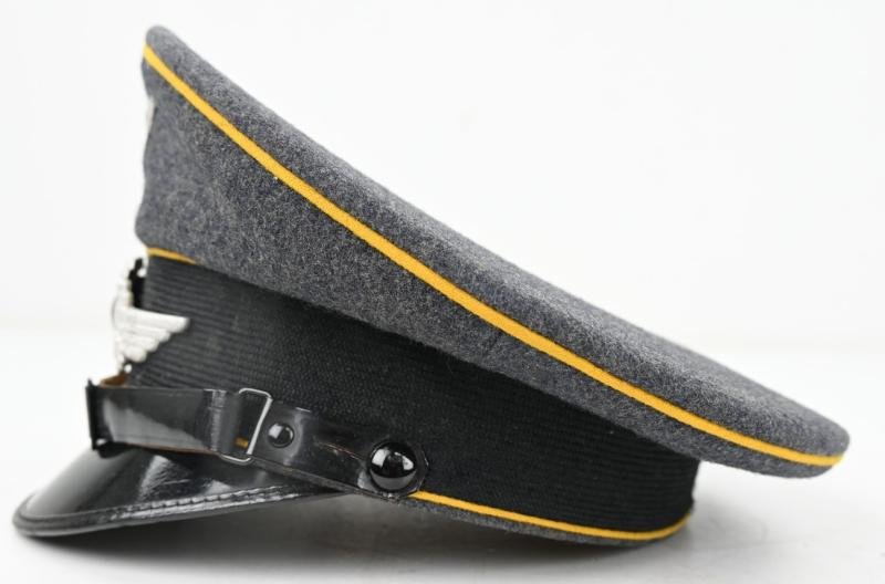 German LW EM/NCO Visor Cap 'Flgz.Schule Kiliansdorf' — image 5