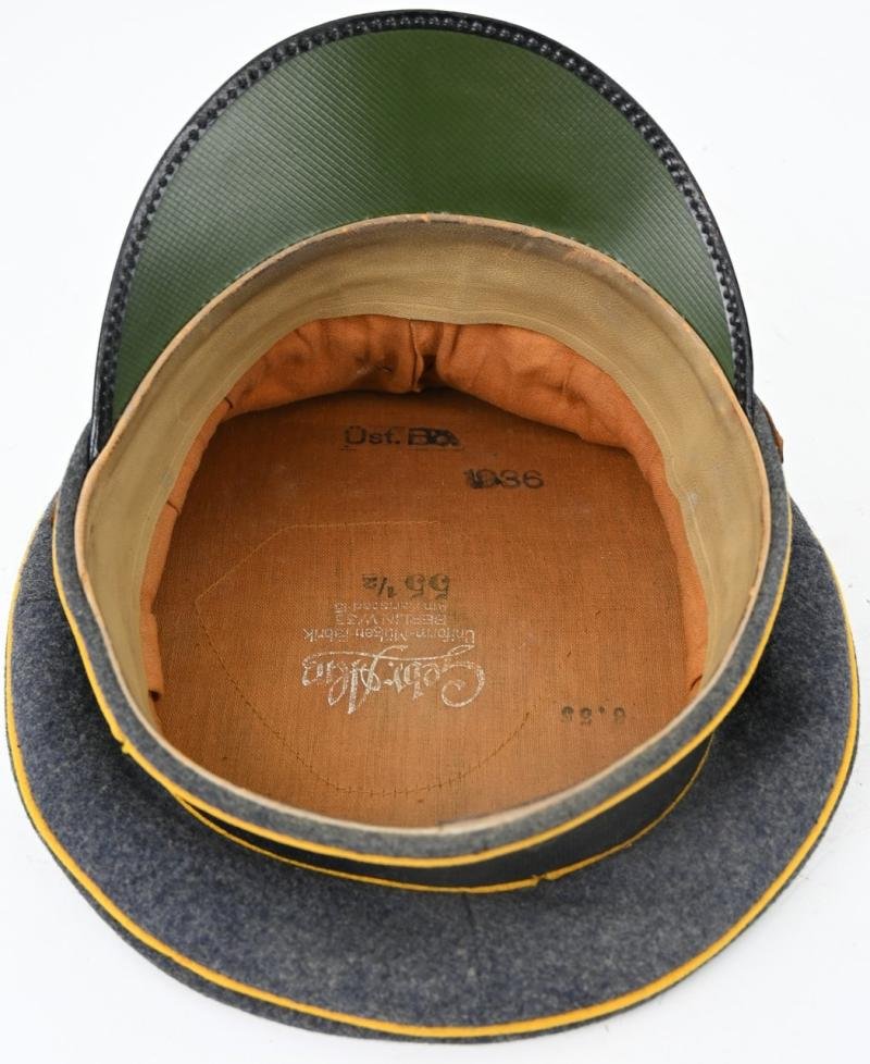 German LW EM/NCO Visor Cap 'Flgz.Schule Kiliansdorf' — image 7