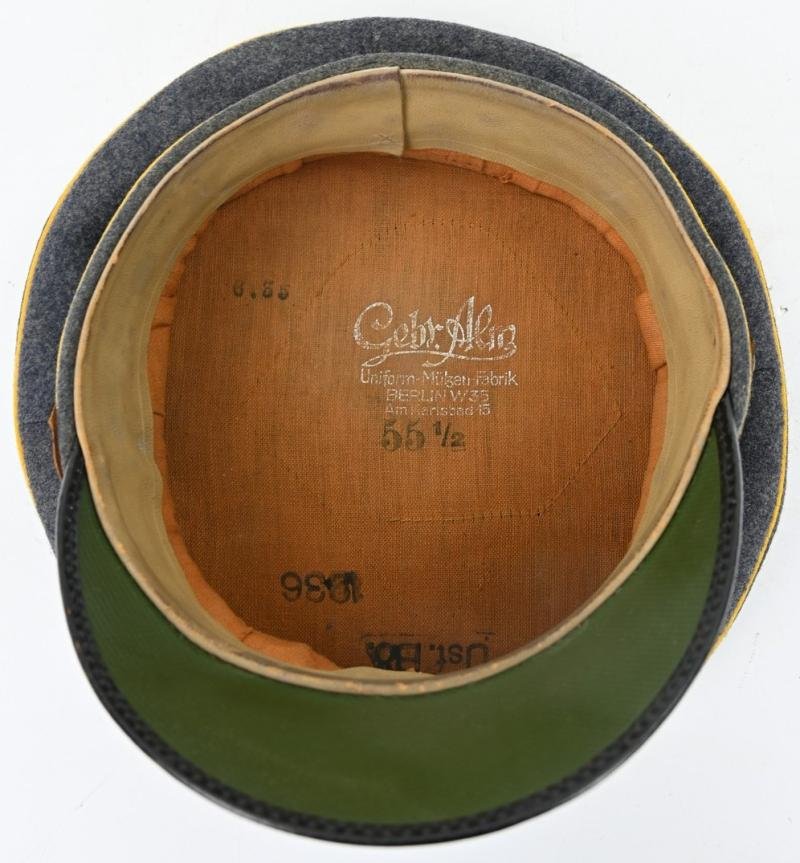 German LW EM/NCO Visor Cap 'Flgz.Schule Kiliansdorf' — image 8