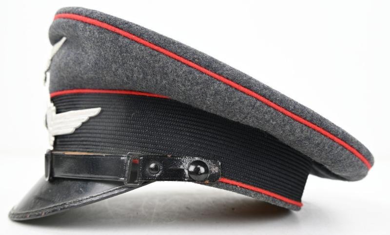 German LW NCO Flak/ Artillery Visor Cap '10. Battr./ 1. Flak-Rgt.27' — image 3