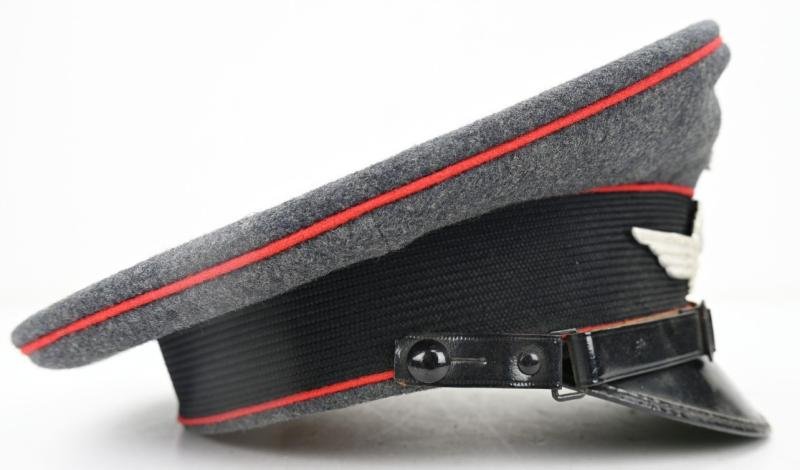 German LW NCO Flak/ Artillery Visor Cap '10. Battr./ 1. Flak-Rgt.27' — image 5