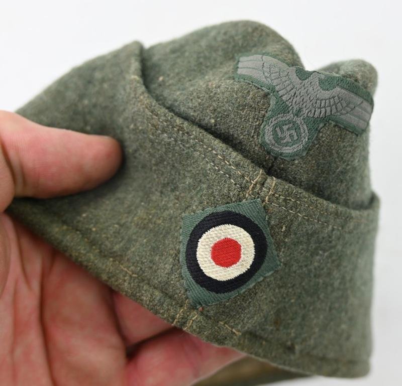 German WH EM Side Cap 1941 — image 3