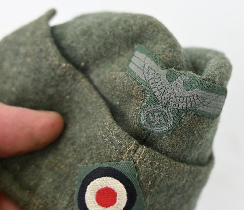 German WH EM Side Cap 1941 — image 4