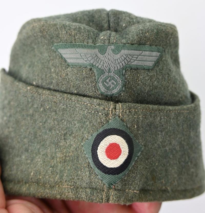 German WH EM Side Cap 1941 — image 7