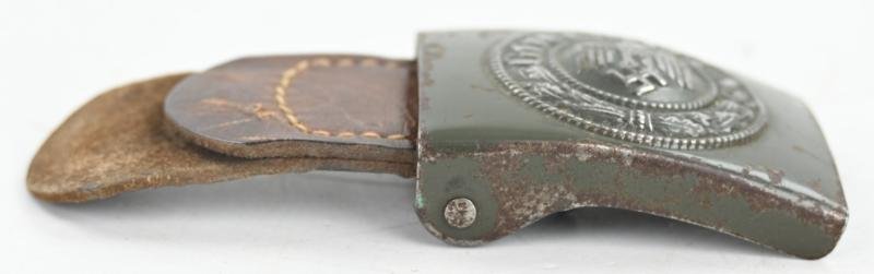German WH Beltbuckle with Tab 'B&N 42' — image 9