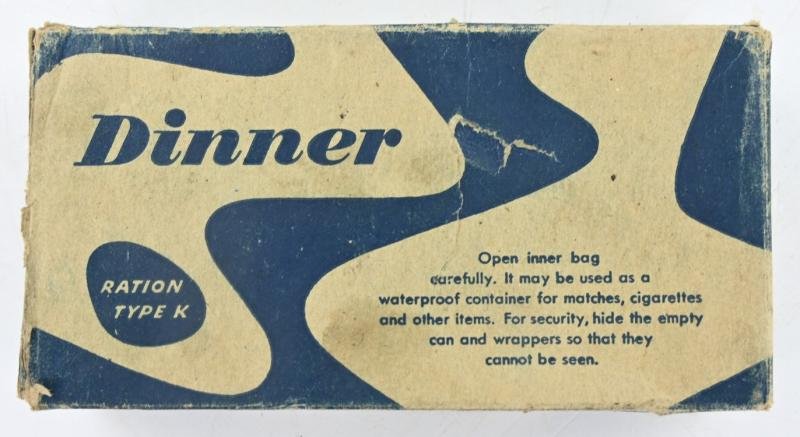 US WW2 Ration Type K 'Dinner' — image 6