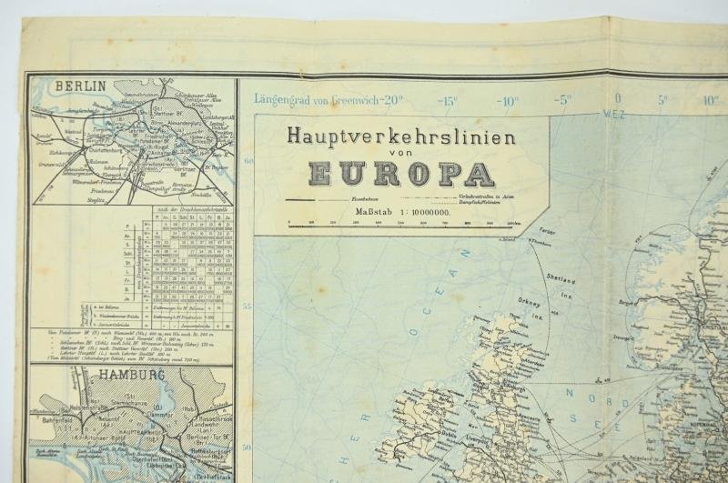 German WW1 Mapcard 'Deutschland' — image 2