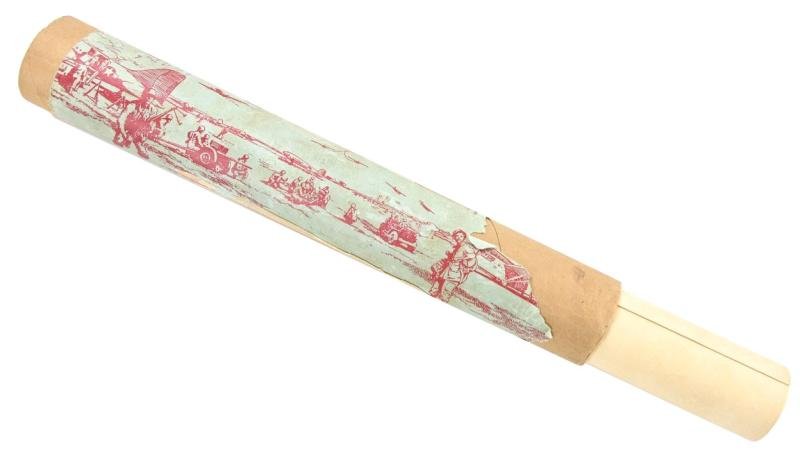 US WW2 Airborne Paratrooper Yard Long Training Poster in original postcover — image 11