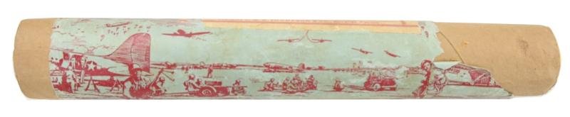 US WW2 Airborne Paratrooper Yard Long Training Poster in original postcover — image 13