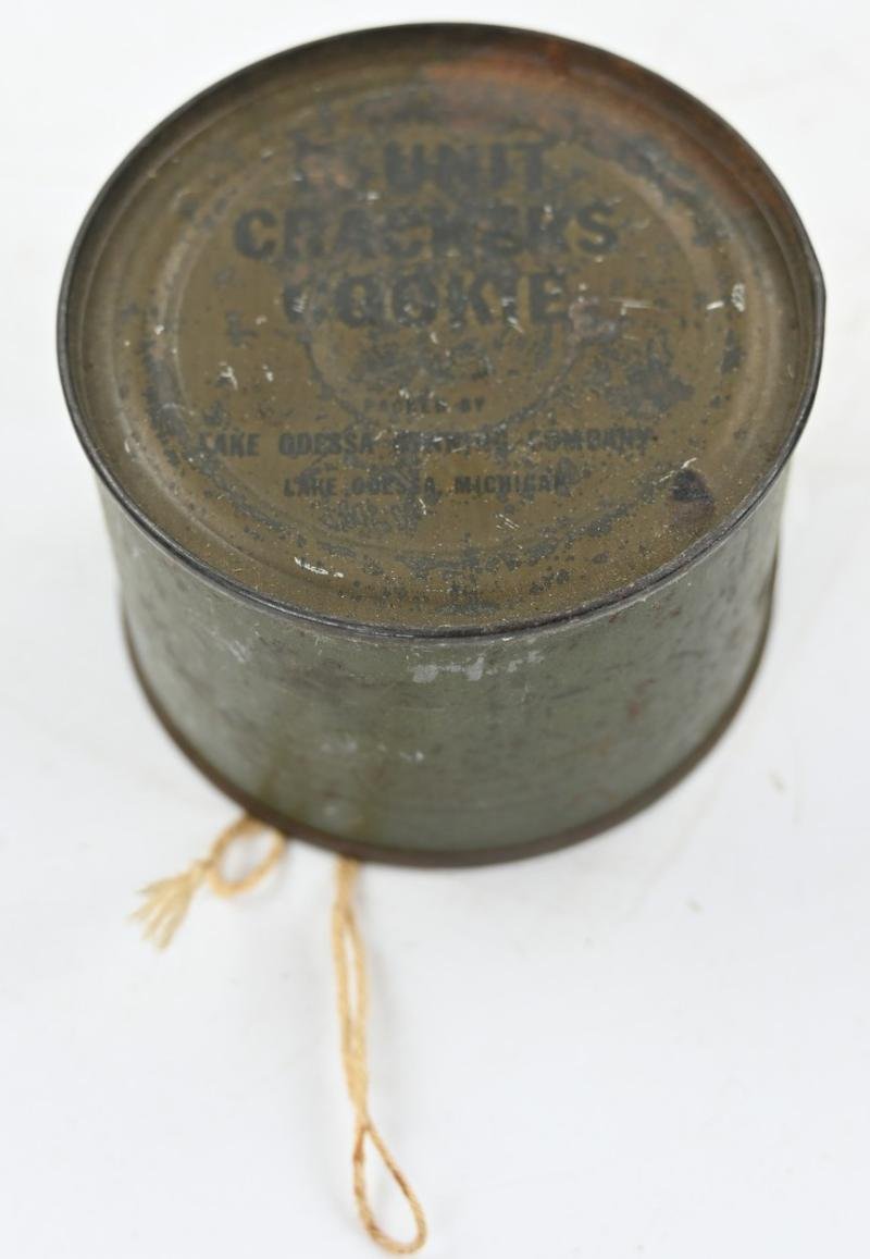 US WW2 B-Unit Ration Tin Can — image 4