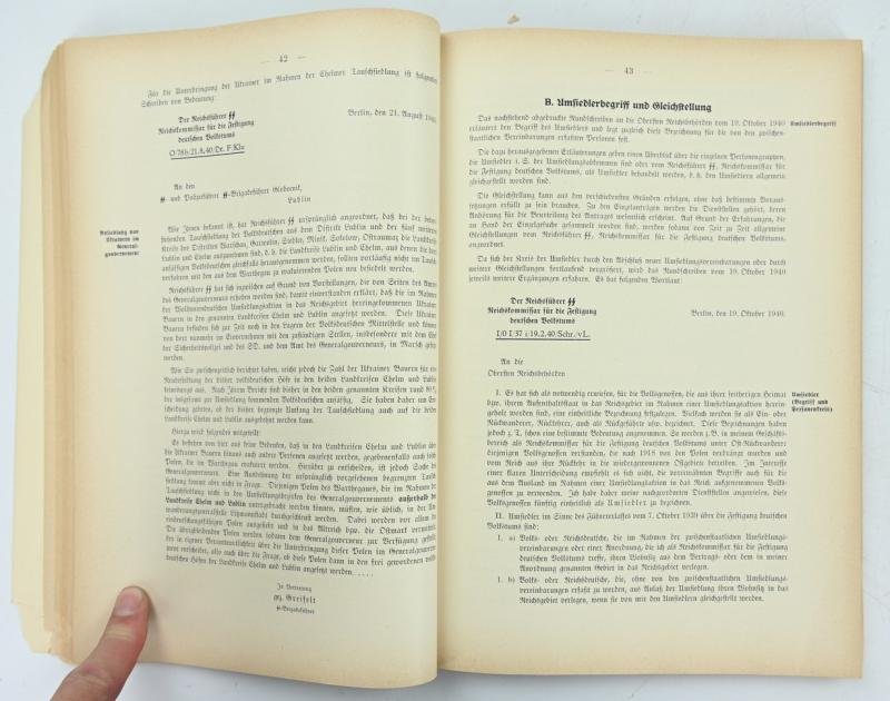German Reichsführer-SS Intern Book 'Human Imprisonment' — image 10