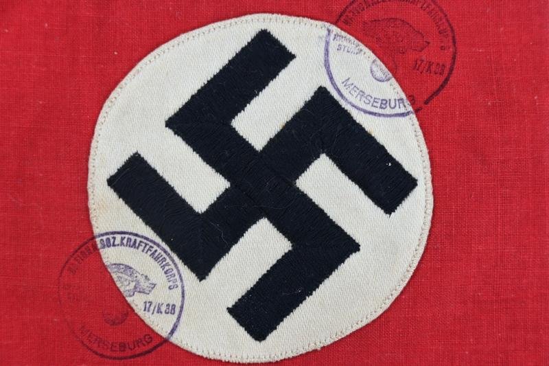 German NSKK Armband Sturm 17/K38 Merseburg — image 2