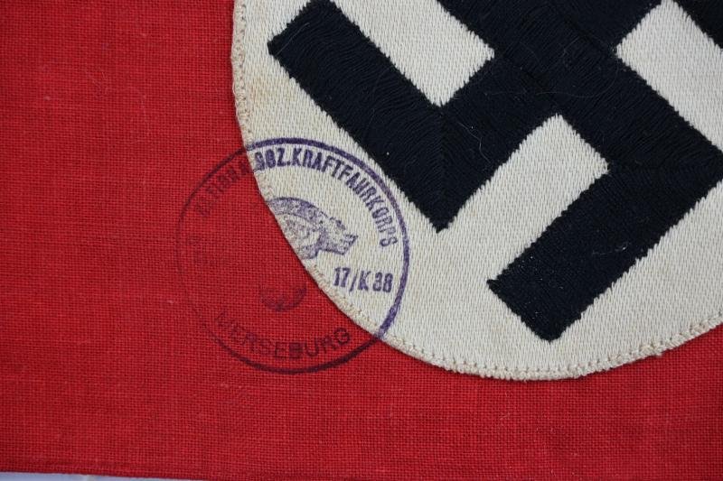 German NSKK Armband Sturm 17/K38 Merseburg — image 3