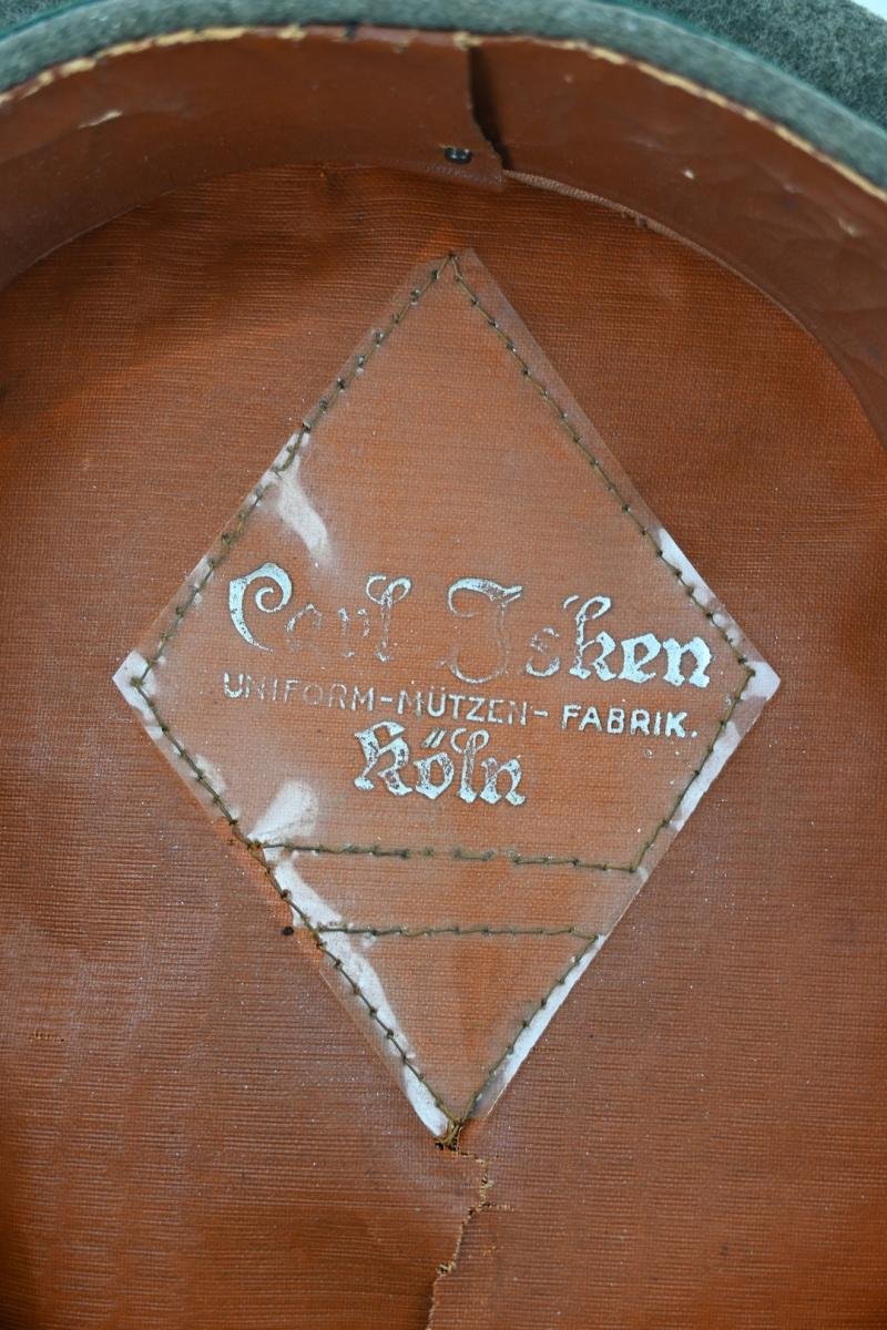 German EM/NCO Customs Visor Cap — image 10