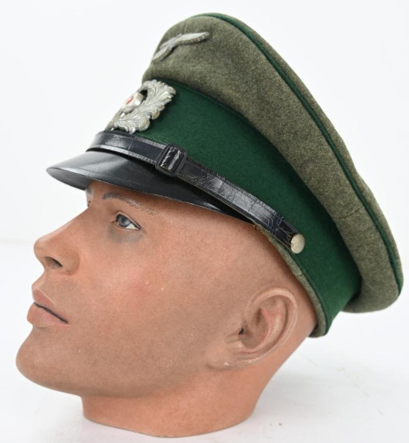 German EM/NCO Customs Visor Cap — image 12