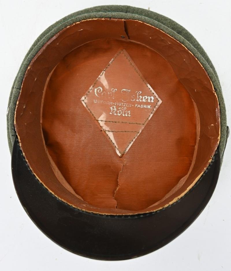 German EM/NCO Customs Visor Cap — image 9