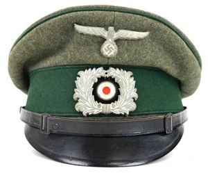 German EM/NCO Customs Visor Cap