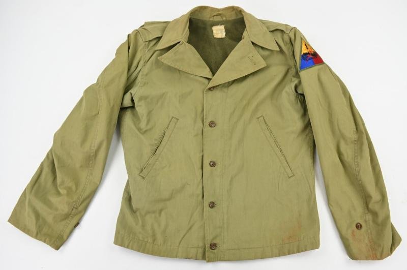 US WW2 M41 1st Armored Division Combat Field Jacket — image 2