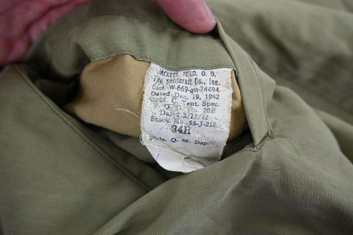 US WW2 M41 1st Armored Division Combat Field Jacket — image 4