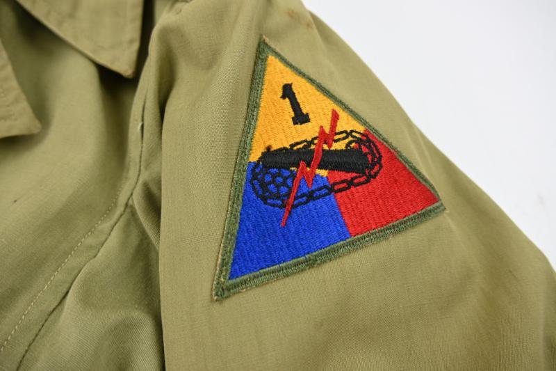 US WW2 M41 1st Armored Division Combat Field Jacket — image 6