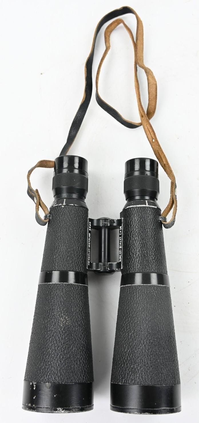 German WH 7x56 Panzer Binocular in Presstoff Case 1945 — image 13