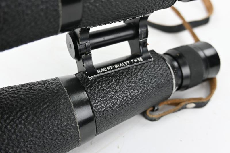 German WH 7x56 Panzer Binocular in Presstoff Case 1945 — image 15